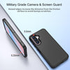 For Samsung Galaxy A56 5G RedPepper Box PC Hybrid TPU Phone Case(Black)