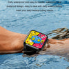 Ochstin 5HK28 1.78 inch Square Screen Silicone Strap Smart Watch Supports Bluetooth Call Function/Blood Oxygen Monitoring(Pink)