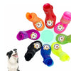 Silicone Dog Rain Boots, XL (Yellow) - Waterproof & Non-Slip