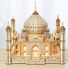 LG904 Castle 3D Wooden Puzzle Children Educational Toys DIY Handmade Ornaments