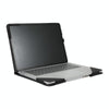 For Microsoft Surface Laptop Studio 2 Cotton Cloth Texture Leather Laptop Protective Case(Black)