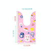 1bag Candy Packaging Bags Baking Biscuit Gift Bags 13.5x22cm(White Christmas Boy Girl)