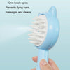 Cat Spray Massage Comb - Blue - Detangling & Cleaning