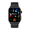 GT22 1.85 inch TFT Screen Leather Band Health Smart Watch, Support Bluetooth Call / Plateau Blood Oxygen / Body Temperature / Arrhythmia / TI Heart Rate Monitoring(Black)