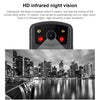 1080p HD Body Camera with Night Vision, 16GB, IP56 Waterproof (Black)