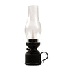 Retro Luminous Kerosene Lamp Christmas Simulation Oil Lamp Decoration, Spec: Water-drop (Black)