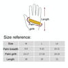 Autumn And Winter Padded Leather Gloves Business Simple Outdoor Sports Warm Gloves, Size: XL(Black)