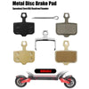 Mountain Bike Resin Semi-Metal Brake Pads(Black)