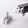 Stainless Steel Sliding Door Hanging Wheel Silent Smooth And Wear-Resistant Sliding Door Pulley Nylon Hanging Rail, Specification:8 Wheels