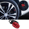 4 PCS Universal Grenade Shaped Car Tire Valve Caps(Red)