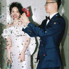 4pcs Birthday Party Wedding Inflatable Gift Flowers Atmosphere Toy(Random Color Delivery)