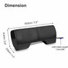 Mini Clip-On USB Stereo Speaker Soundbar for Notebook Laptop PC Desktop Tablet(Black)