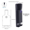 HC101D  2D Bluetooth Barcode Scanner Wireless Back Clip Phone Barcode Reader, Spec: Side