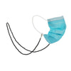Drop-Shaped Beaded Crystal Mask Anti-Lost Lanyard Fashion Glasses Chain(Black)
