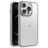 For iPhone 12 Pro Hardware Side Cooling Skin Feel Frosted Metal Lens Frame Phone Case(Grey)