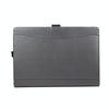 For Microsoft Surface Pro 7 / 7+ Microfiber Lambskin Texture Magnetic Horizontal Flip Leather Case with Pen Slot & Holder (Grey)
