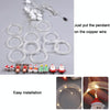 Christmas Decoration Lights USB Ring Doll 10 in 1 String Lights(Santa Claus)