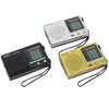 BAIJIALI KK9 Full-band Radio Player Portable Retro Multifunctional Mini Radio(Silver Gray)