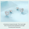 S925 Sterling Silver Threaded Heart Zircon Earrings(SCE1727)