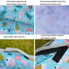 Spring Outing Portable Moisture-proof Picnic Mat Outdoor Tent Campground Mat, Size: 140x150cm(Blue)