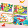 Children Early Teaching Cartoon Intelligence Development Toys Repeatedly Paste Book(Farm)
