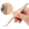 Eyelash Clip Eyelash Tweezers High Precision Eyelash Extension Tool(Peacock Tweezers)