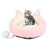 Washable Pink Pet Bed, Medium, for Dogs & Cats up to 30kg