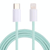 20W PD USB-C / Type-C to 8 Pin Data Cable, Cable Length: 1m(Green)