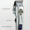 VGR V-267 10W USB Metal Hair Clipper with LED Digital Display & 5 Gears Adjustment (Silver)