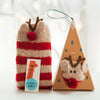 Winter Coral Velvet Thick Warm Cartoon Adult Socks, Stereoscopic Animal Pattern Christmas Boxed Gift Socks, Random Style Delivery