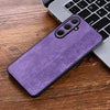 For Samsung Galaxy A36 5G AZNS 3D Embossed Skin Feel Phone Case(Purple)