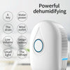 GZ-1901 Semiconductor Mini Dehumidifier Household Small Dehumidifier Bedroom Dehumidifier Moisture Absorber, Product specification: UK Plug(Fresh Blue)