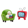 TV Resin Decorative Ornaments Micro-landscape Landscaping Flower Props Shooting Props