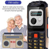 K1+ 4G Elder Rugged Phone, 2.6 inch, 1500mAh Battery, LED Flashlight, Network: 4G, Dual SIM, SOS, Plug:EU Plug(Black)