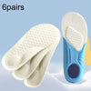 6pairs Children Foam Insoles Soft Breathable Cuttable Sports Insoles Upgrade(34-35)