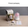 ML-824 100ML Gypsophila Flowers Aromatherapy Diffuser Air Humidifier with Colorful LED Light for Office / Home(Green)