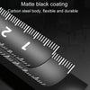 DONG GSHENG High Precision Home Use Steel Utility Scale Thickened Measuring Tape, Model: Black Shell White Frosted 3m x 16mm