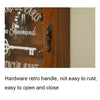 Entry Wooden Wall Hanging Key Storage Box, Spec: Old Colors
