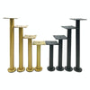 LH-TJ003 Adjustable Stainless Steel Round Tube Furniture Legs, Height: 32cm(Brushed Gold)