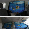 Automobile Sunshade Car Windows Sun Protection And Heat Insulation Magnetic Telescopic Side Curtains(Space Adventure Co-driver)