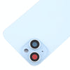 iPhone 15 Plus Blue Glass Battery Cover with Lens Cover