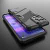 For OPPO Find X5 Pro Punk Armor 2 in 1 PC + TPU Shockproof Phone Case with Invisible Holder(Black)