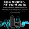 R6 1.32 inch Round Screen 2 in 1 Bluetooth Earphone Smart Watch, Support Bluetooth Call / Health Monitoring(Silver Silicone Strap)