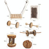 Small Pet Wooden Toy Set - 15 Pcs Hamster, Rabbit, Guinea Pig Toys