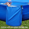 Anti-Rollover Automatic Quick-Opening Mosquito Net Hammock Outdoor Camping Double Anti-Mosquito Hammock, Size: 290x140cm(Blue)