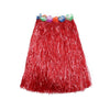 3 PCS Hawaiian Hula Party Show Dress Up Props, Size: 80cm(Double Layer Red)