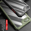 For iPhone SE 2022 / SE 2020 / 8 / 7 iPAKY Dawn Series Airbag Shockproof TPU Case(Army Green)