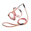 KAFULI Adjustable Dog Harness & Lead, Small, Orange-Yellow