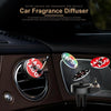 Gramophone+3pcs Refill Aroma Car Aroma Diffuser Air Vent Rotating Retro Gramophone Fragrance Diffuser Ornament