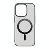 For iPhone 15 Pro Nano Series PC MagSafe Phone Case(Black)